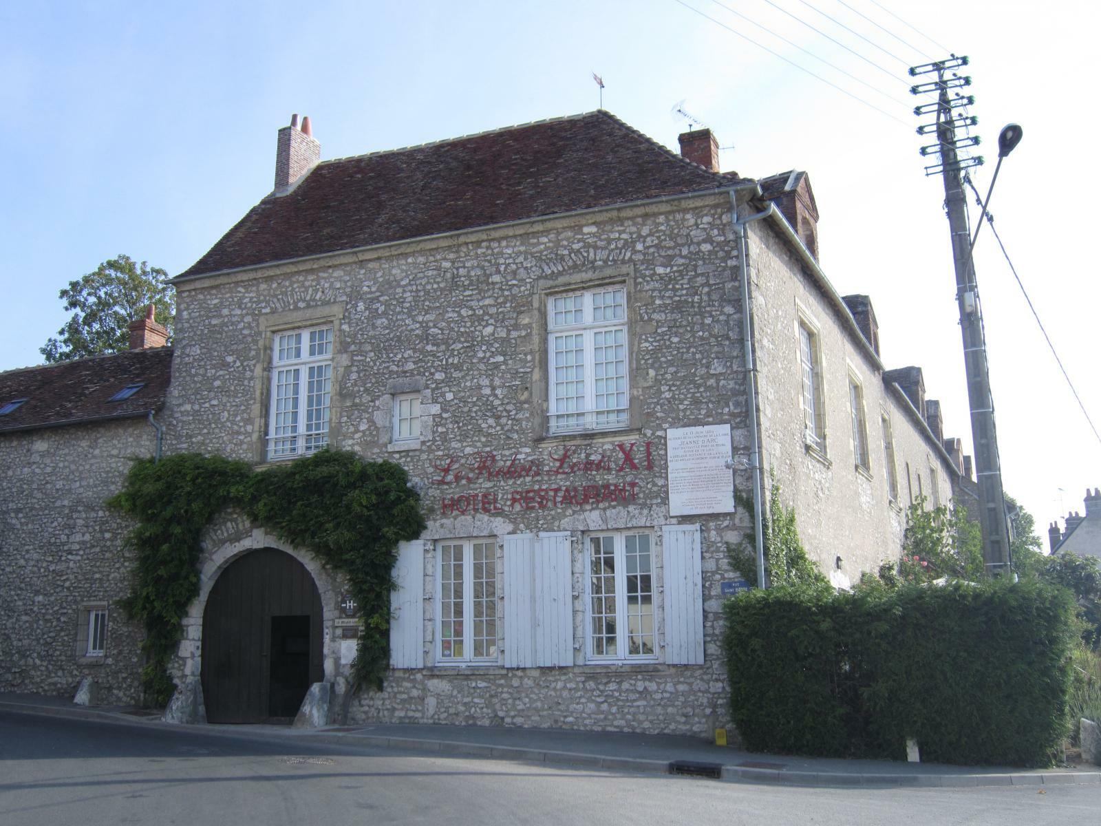 מוג-סור-לואר Logis Hotel Le Relais Louis XI מראה חיצוני תמונה
